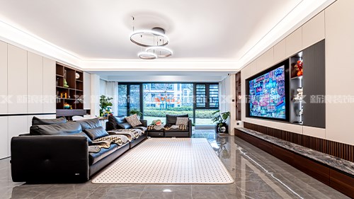 189m²意式精裝定制實(shí)景，7w搞定典雅實(shí)用家|長(zhǎng)沙全屋整裝